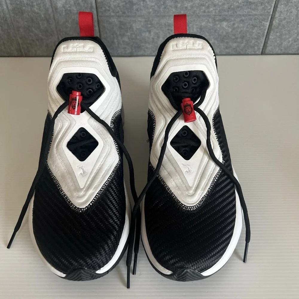 Nike Lebron Soldier 14 Black White Mens Size 7.5 Shoes CK6024-002